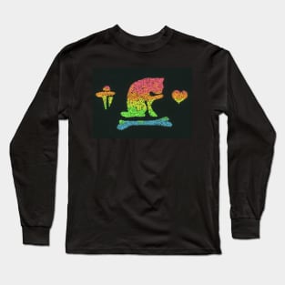 Frenchie's Revenge Rainbow Flag Long Sleeve T-Shirt